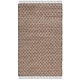 preview thumbnail 54 of 84, SAFAVIEH Handmade Cape Cod Zinca Coastal Jute Tassel Rug 5' x 8' - Black/Natural - Rectangle