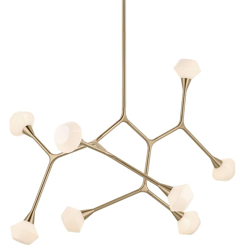Kichler 52763 Cassius 8 Light 27" Wide Chandelier