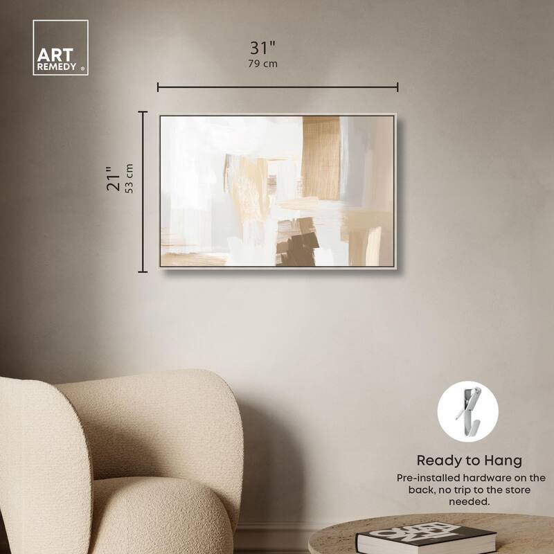 Honeycomb Hues II Canvas by Art Remedy