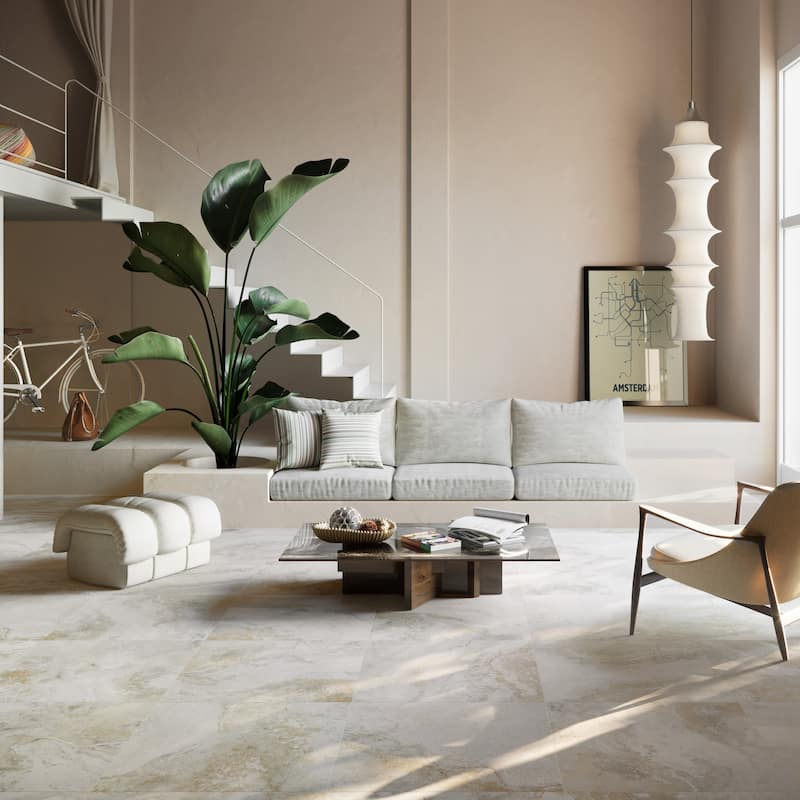 Ackland AKNPTWES24X24M-CA Westvale - 24" x 24" Porcelain Solid Floor