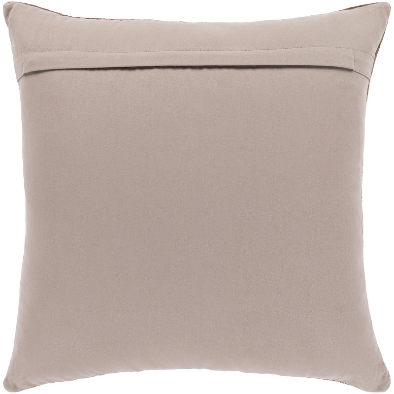 Rhiannen Suede Four Square Stiched Throw Pillow