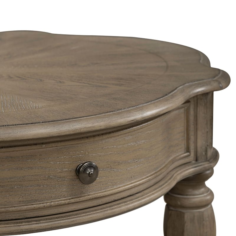 Magnolia Manor Weathered Bisque 3 Piece Cocktail Table Set