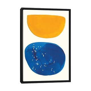 iCanvas "Ocean Rain" by EnShape Framed