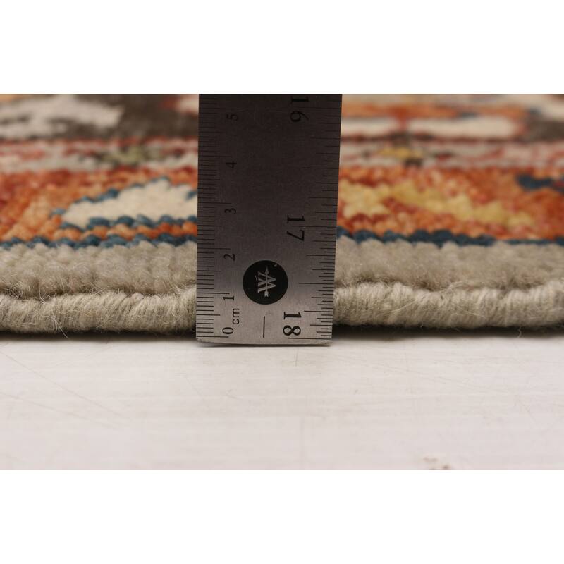 ECARPETGALLERY Hand-knotted Jules Serapi Grey Wool Rug - 11'9 x 15'1