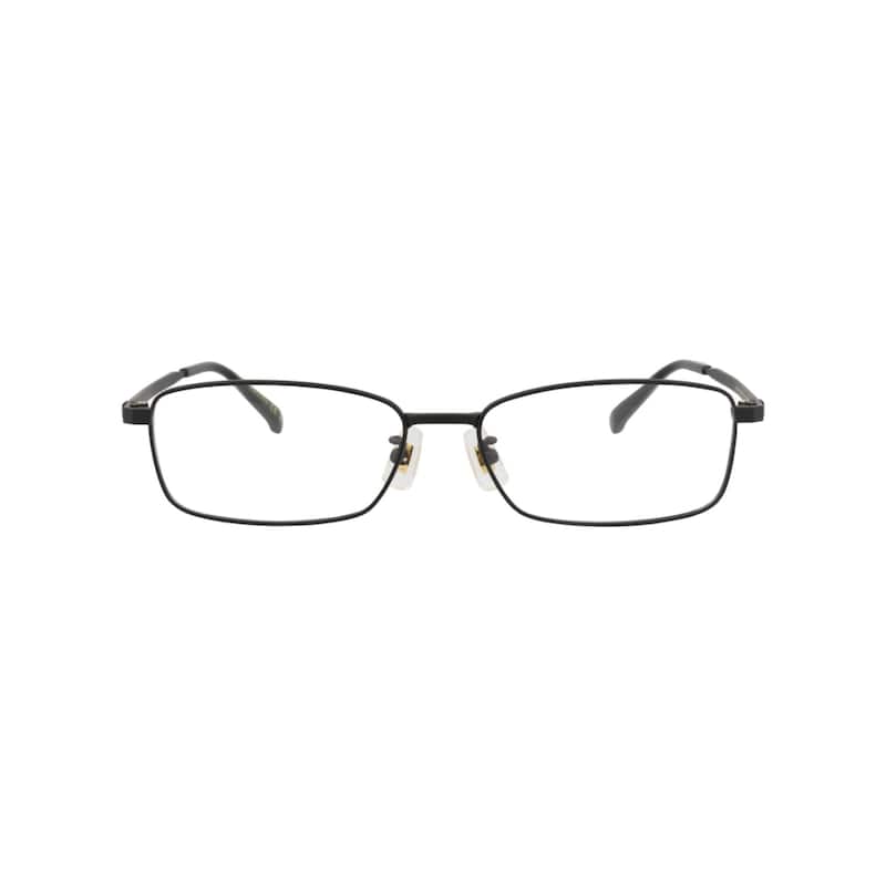 Dunhill Square-Frame Titanium Optical Frames - Black Black Transparent - Black