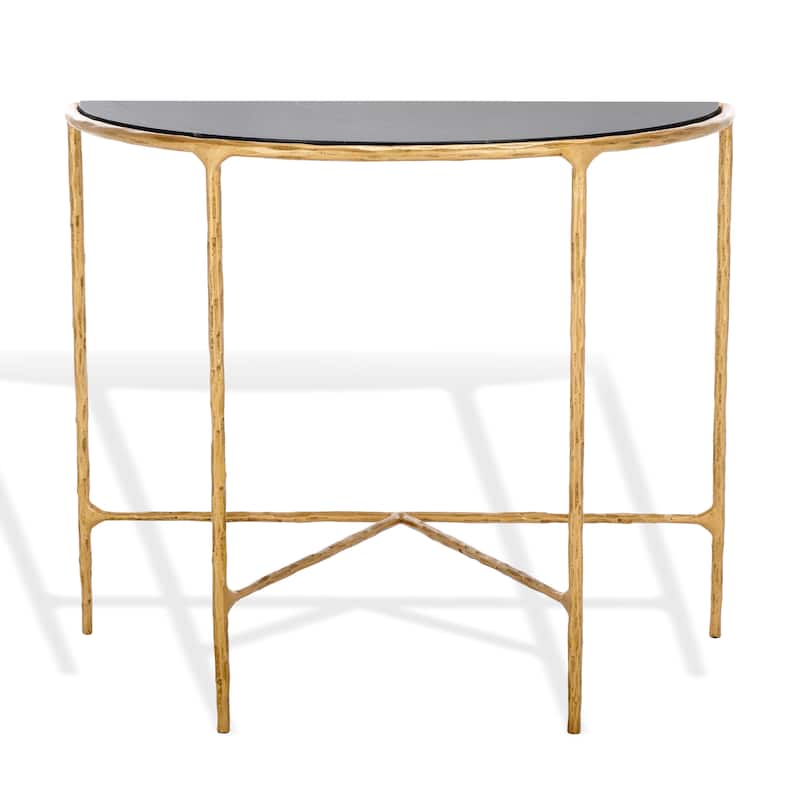 SAFAVIEH Couture Constanca Forged Metal Console Table - 36" W x 18" L x 30" H - 36"W x 18"D x 30"H