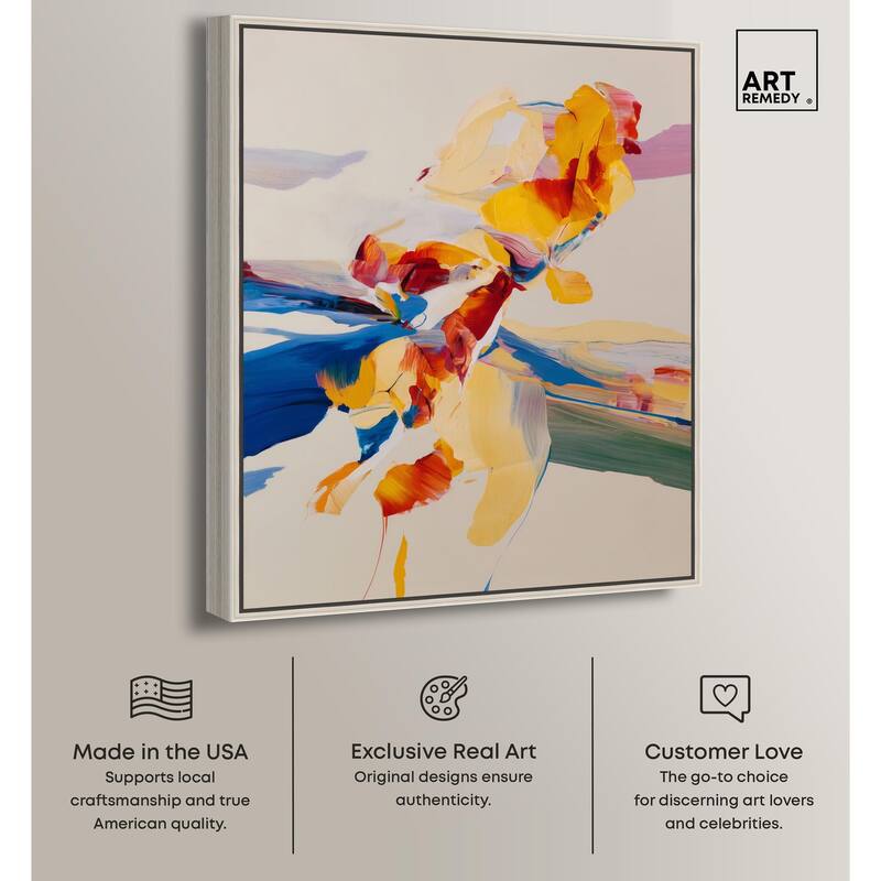 Flippant Bloom III Canvas by Art Remedy