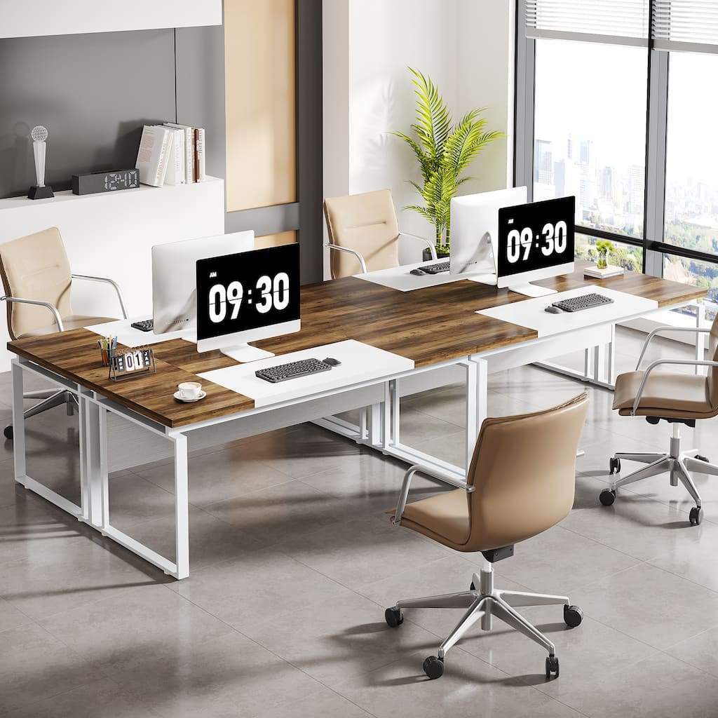 63 Inch Computer Desk Home Office Desk for Workstation (Only Table)