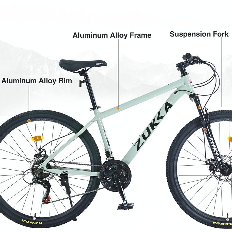27.5 Inch Wheels 21 Speed Mountain Bike,Front Suspension