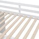 preview thumbnail 13 of 26, Full Size Wood Loft Bed with Built-in Wardrobes, Cabinets and Drawers, Multi-Functional Bed Frame with Storage Space Staircase