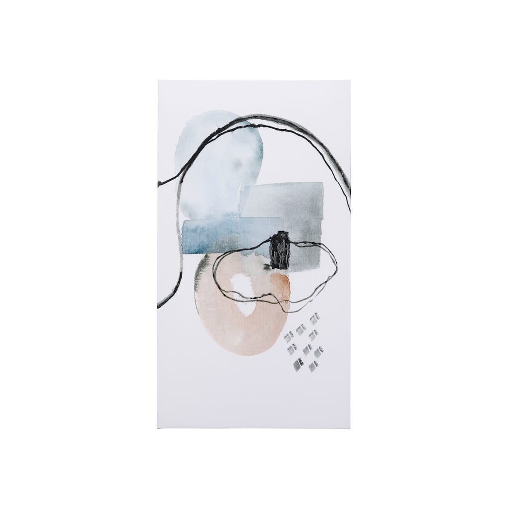 A Cloudy Afternoon IV (25 x 45) Canvas Art Print