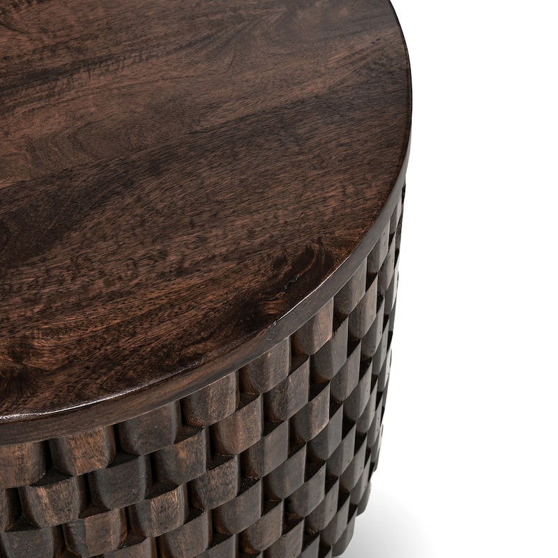 Classic Home Norwood 25" Round End Table - 25Wx25Dx23H