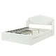 preview thumbnail 24 of 30, Queen Upholstered Bed with Four Drawers and USB Charging Ports