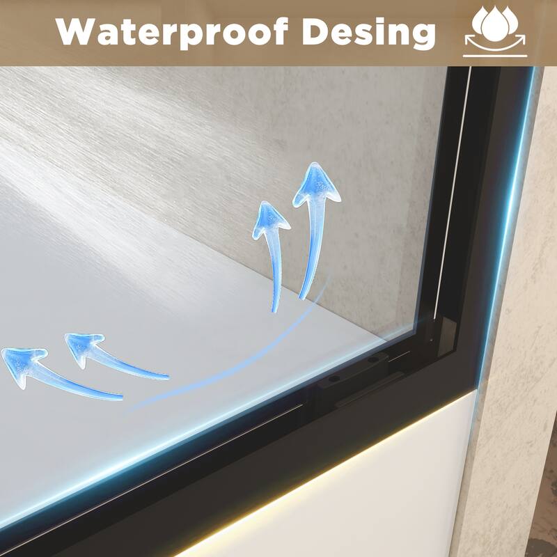 Double Sliding Shower Door