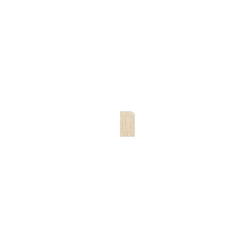 WM52: 7/16-in D x 3/4-in W x 96-in L Americraft Solid Hardwood Stain Grade Shoe Moulding