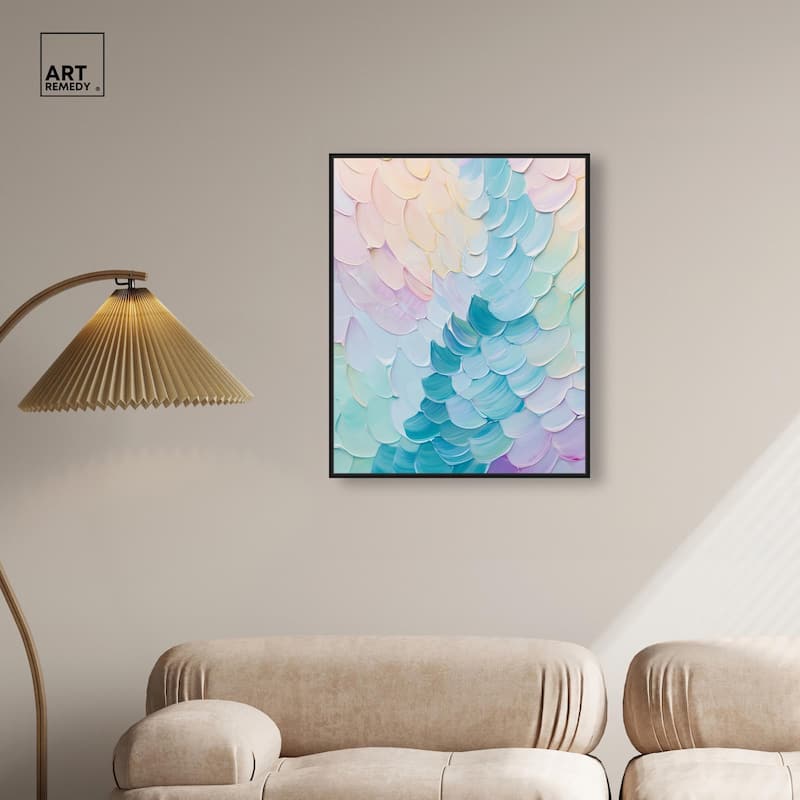 Mermaid Scales Canvas by Art Remedy