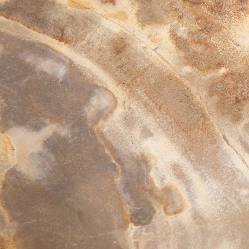 Modern Natural Wood Grain Book Ends -6", Brown - 6" x 2" x 6"