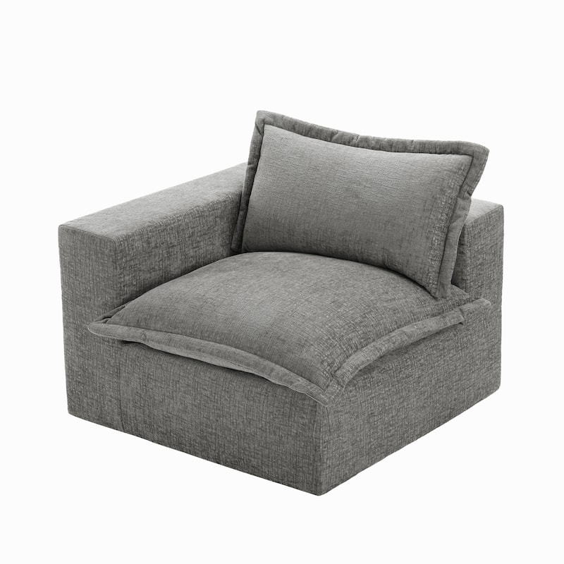 Comfy Cloud Couch Plush Modular Sectional Sofa For Living Room