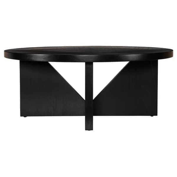 slide 2 of 4, Uttermost Nadette Espresso Coffee Table - 40"W x 17"H x 40"D