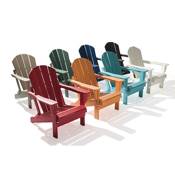 Laguna Folding Adirondack Chairs (Set of 2). Opens flyout.