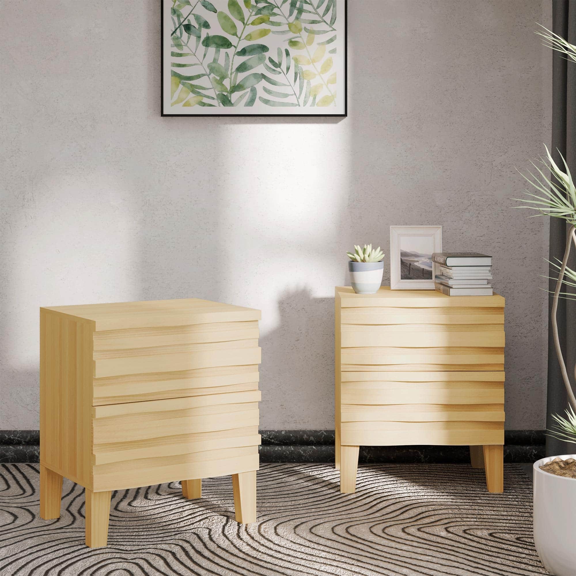 Option 2PCS-Light Natural