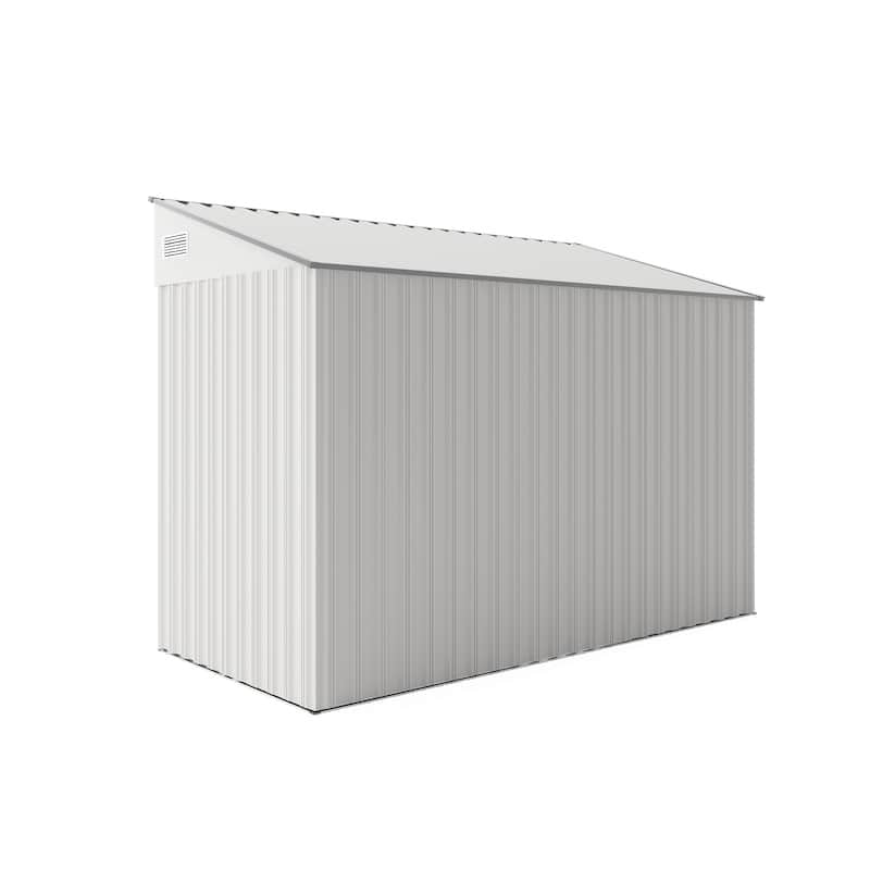 Outdoor Garden Shed with Hinge Side Door Modular Storage Shed Tool Shed Workshop & Temporary Shelter Shed