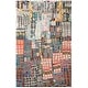 preview thumbnail 17 of 23, SAFAVIEH Aspen Ellada Bohemian Abstract Wool Rug 2'3" x 5' - Ivory/Black - Rectangle