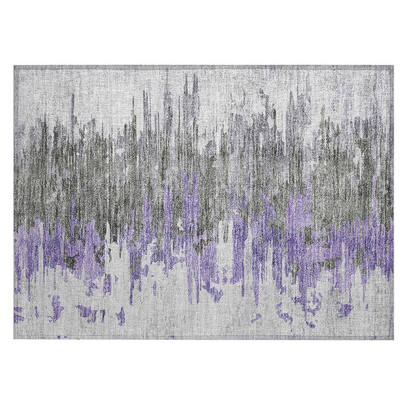 Machine Washable Indoor/ Outdoor Chantille Modern Ombre Rug