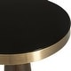 preview thumbnail 2 of 2, Uttermost Fortier Black Accent Table