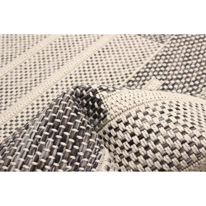 ECARPETGALLERY Machine Woven Atlas Taupe Area Rug