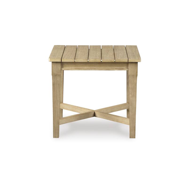 Silo Point Brown Square End Table