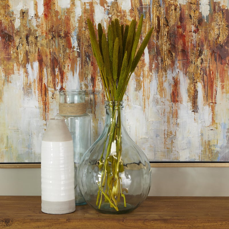 Dried Plant Bunny Tail Home Decor Natural Foliage - White, Red, Dark Brown, Orange, Green, Pink, Yellow - Roche River Decor