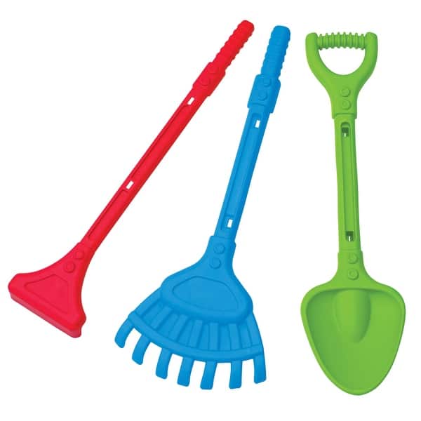 slide 1 of 1, American Plastic Toys Deluxe Garden Tools 28-inch Toy Set (Pack of 12)