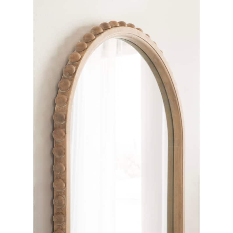 Kate and Laurel Beadbrook Arched Wall Mirror