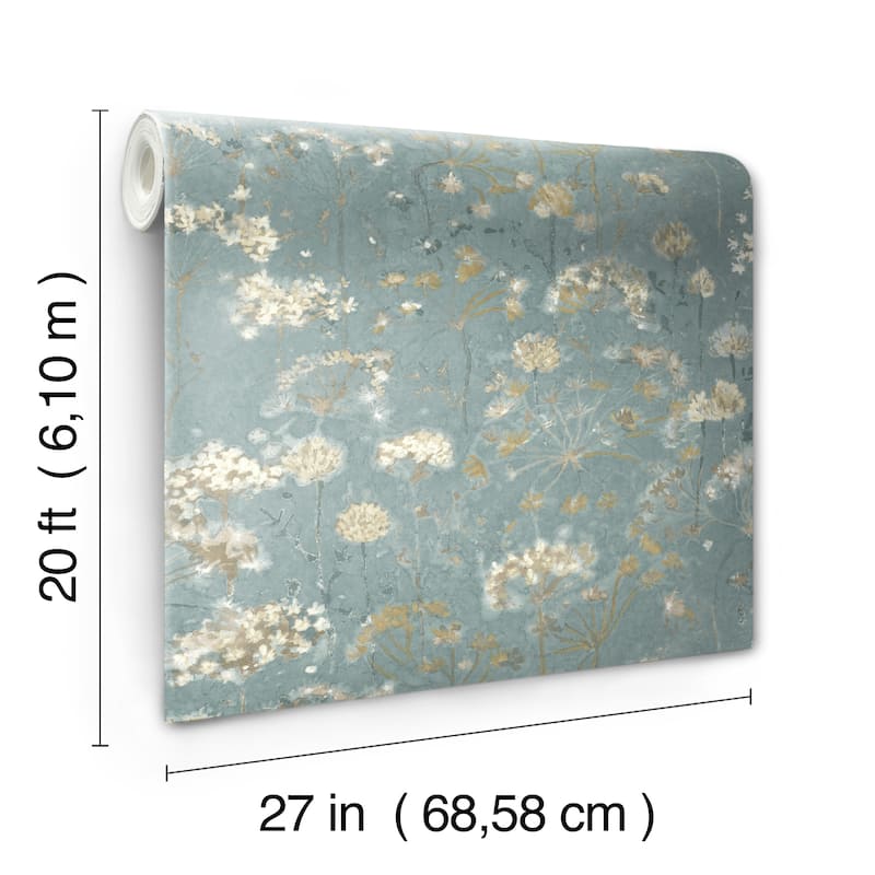 Gennevilliers 20' L x 27" W Fantasy Peel and Stick Wallpaper