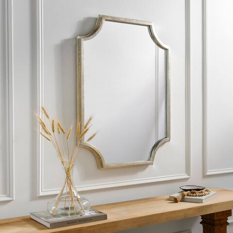 Mellieha Gilded Finish Wall Mirror (29.75 x 40) - 29.8" x 40"