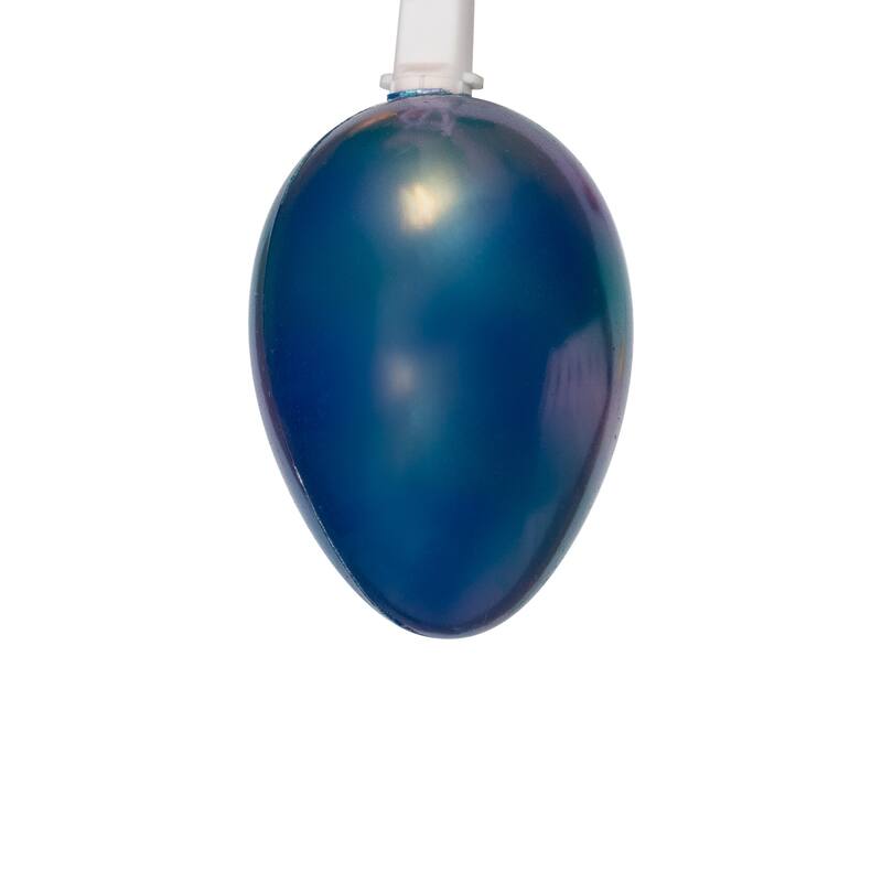 10 Pearl Multi-Colored Easter Egg Spring Holiday Lights - White Wire