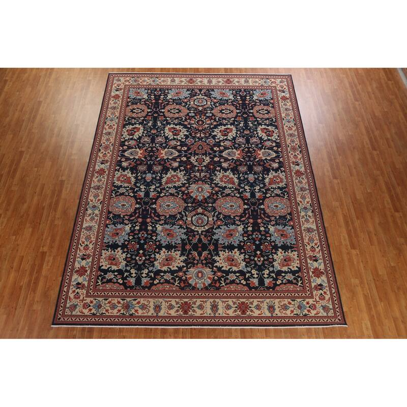 Sultanabad Ziegler Turkish Oriental Wool Area Rug Hand-knotted Carpet - 9'9" x 13'0"