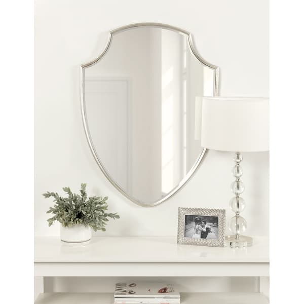 slide 1 of 14, Kate and Laurel Caskill Framed Shield Wall Mirror