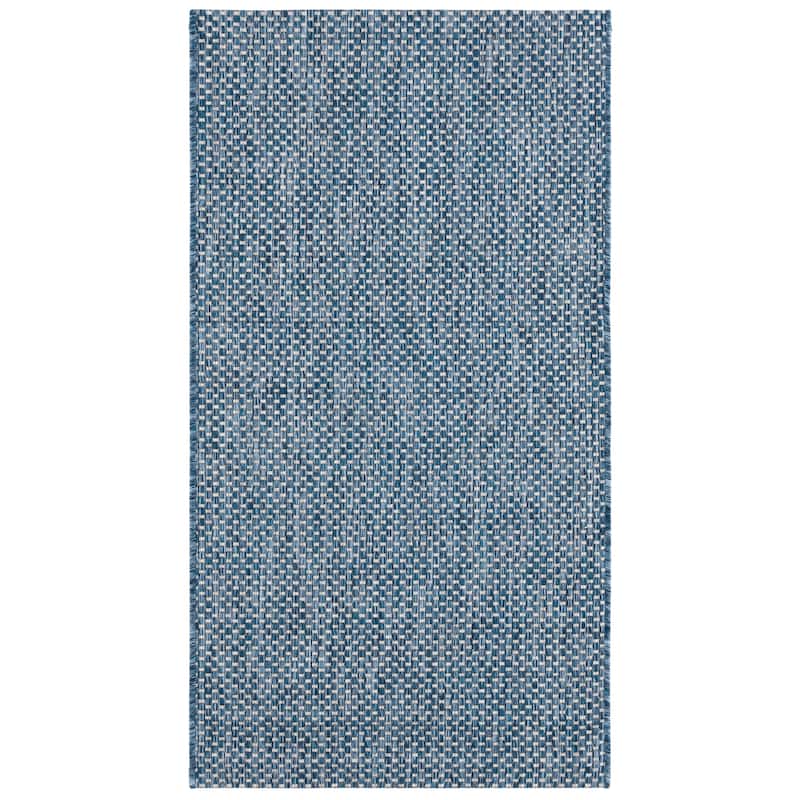 SAFAVIEH Courtyard Begajeta Indoor/Outdoor Waterproof Patio Backyard Rug.