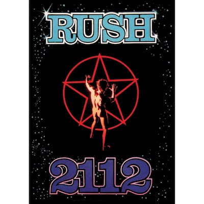 Rush 2112 Framed Poster - 24 x 36 Inch