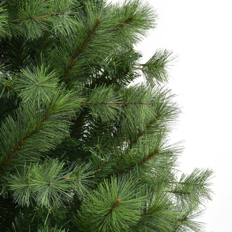 Puleo International 7.5' Unlit Artificial Colorado Pine Christmas Tree