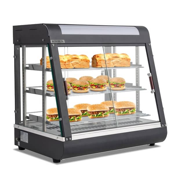 1200-Watt 26in Commercial Countertop Food Warmer