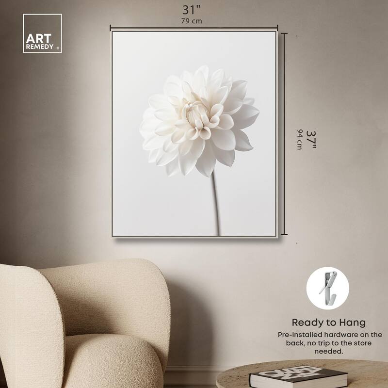 Pristine Blossom I Canvas by Art Remedy