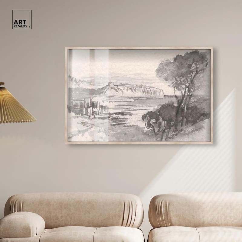 View across a Monaco Shadowbox by Art Remedy