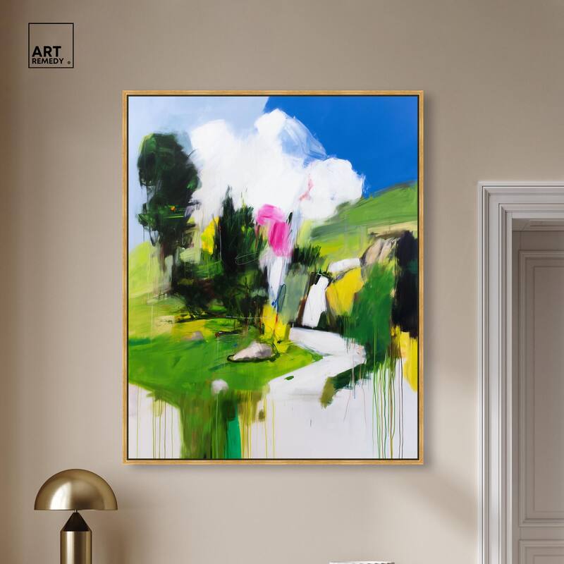 Swiss Fields Canvas by Art Remedy