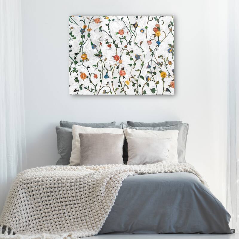 Garden Trellis By Studio Arts Canvas Art Print