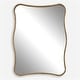 preview thumbnail 1 of 4, Uttermost Pavia Curvy Vanity Mirror - 27.5"W x 36.25"H x 1.5"D