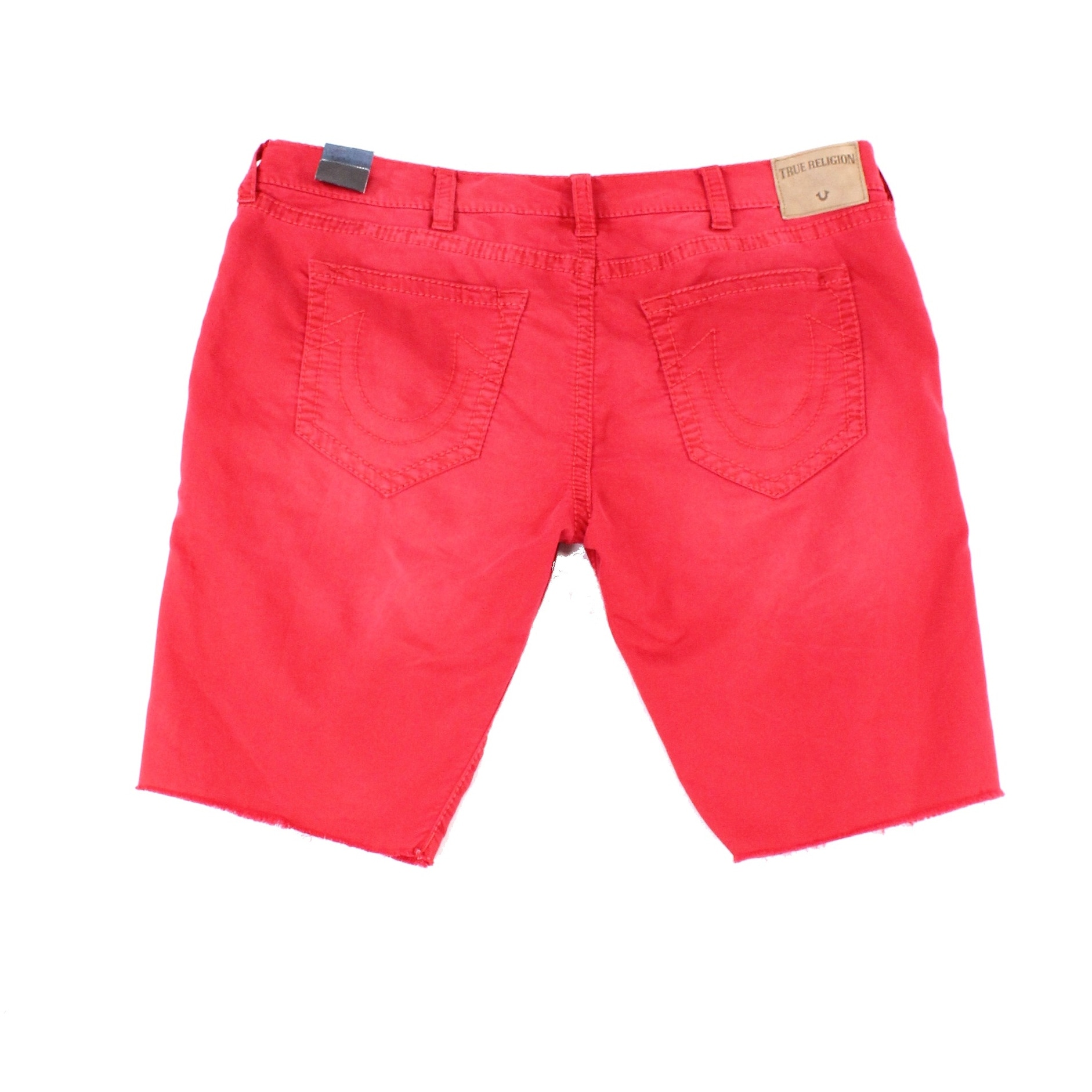red true religion shorts