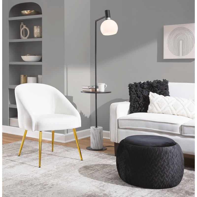 Silver Orchid Porter Accent Chair